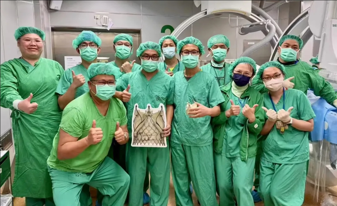 台大医院林茂欣教授完成Trilogy台湾首植，带领团队揭开经股TAVI系统治疗单纯主动脉瓣反流新篇章