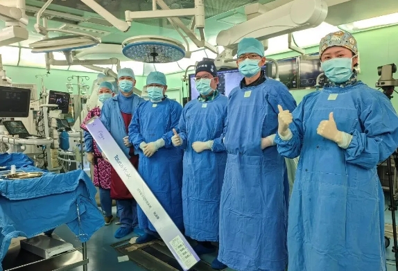 PROFESSOR GE JUNBO'S TEAM SUCCESSFULLY  COMPLETED THE FIRST NATIONAL IMPLANTATION  OF THE TAURUSMAXTM TRANSCATHETER AORTIC  VALVE REPLACEMENT SYSTEM