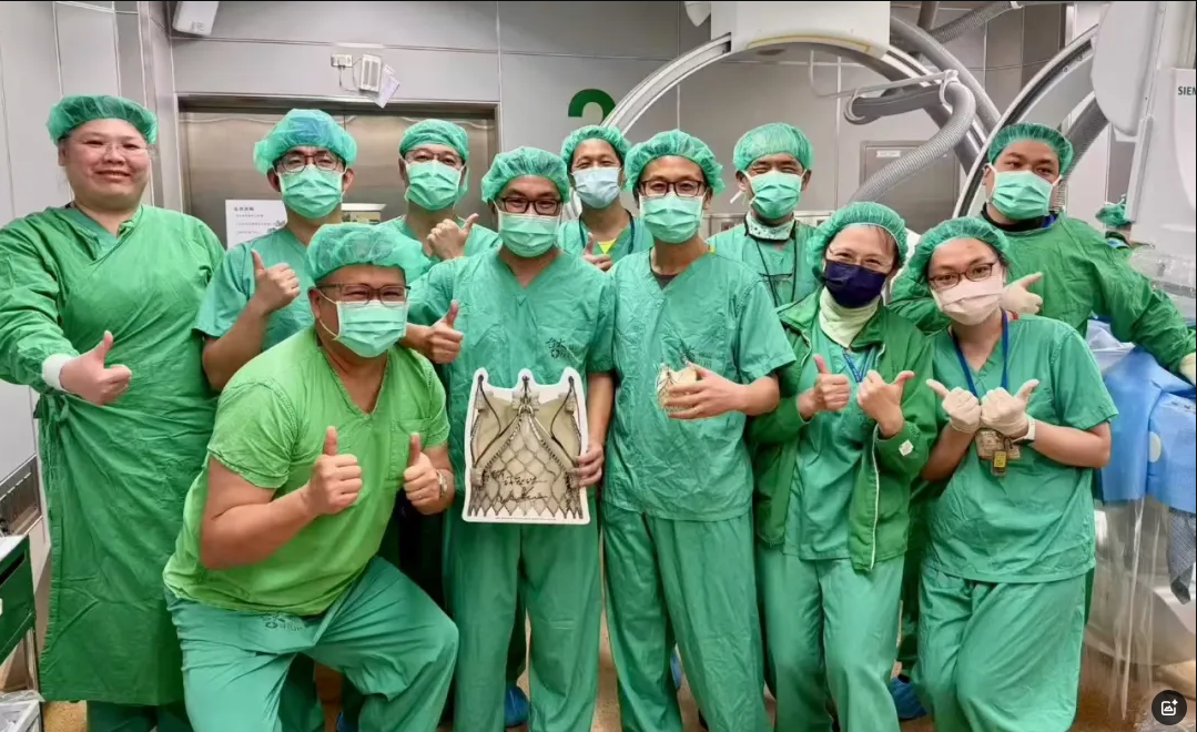 SUCCESSFULLY COMPLETION OF THE FIRST TWO IMPLANTSWITH THE TrilogyTM TRANSCATHETER HEART VALVE SYSTEMIN TAIWAN, CHINA